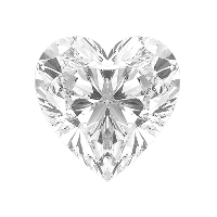 8 Heart cut lab-grown diamond shape