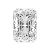 5 Radiant cut lab-grown diamond shape