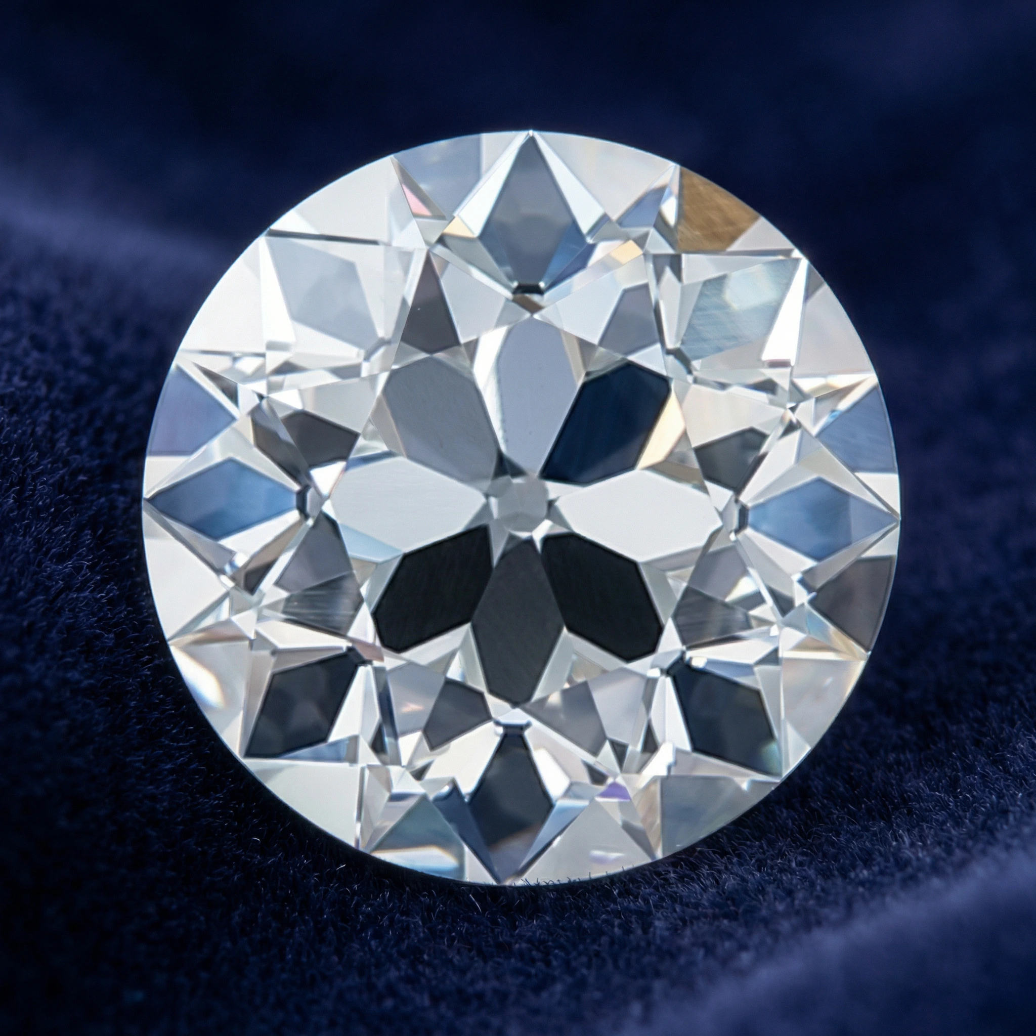 3.10ct old european cut lab grown diamond