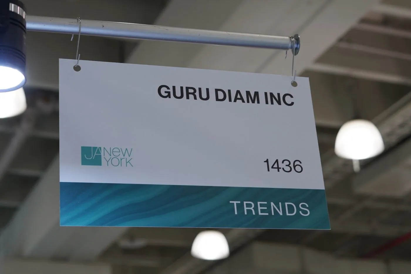 Guru Diam booth, JA NYC, 2025
