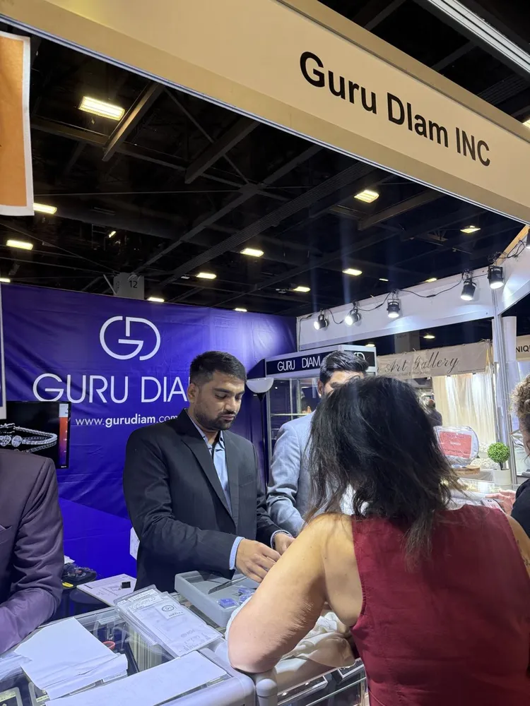 Guru Diam booth, JA NYC, 2026