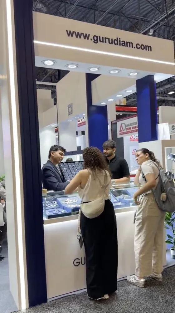 Guru Diam booth, JA NYC, 2026