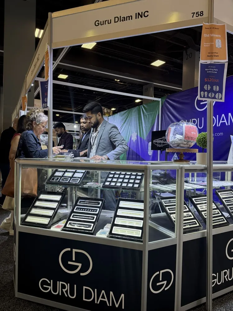 Guru Diam booth, JA NYC, 2025
