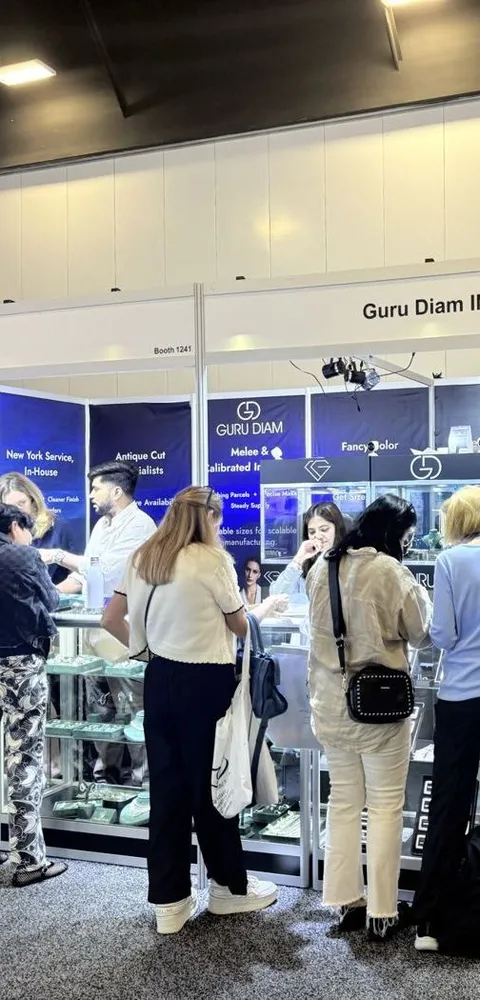 Guru Diam booth, JIS Miami, March 2026