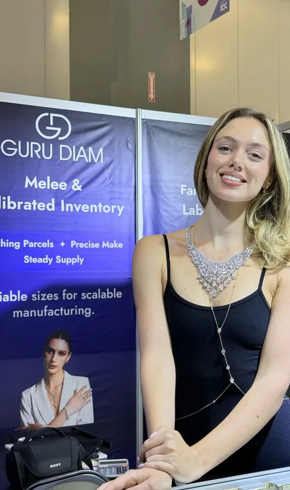 Guru Diam booth, JIS Miami, March 2026