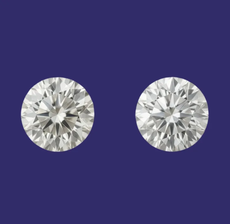 Loose natural and lab grown diamonds