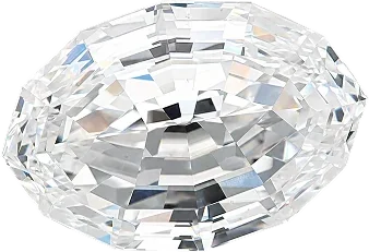 Oval Step Cut cut diamond
