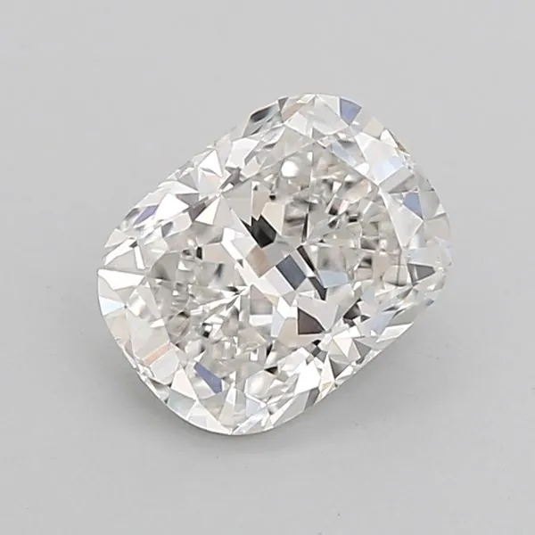Cushion lab-grown diamond, IGI certified, face-up