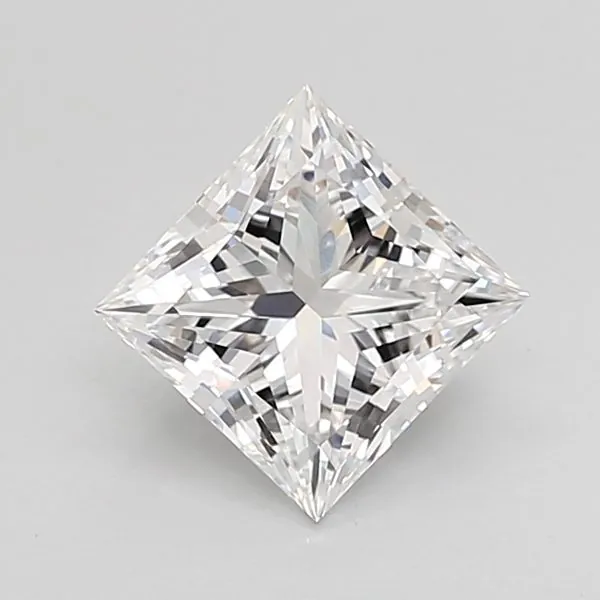 Pear lab-grown diamond, IGI certified, face-up