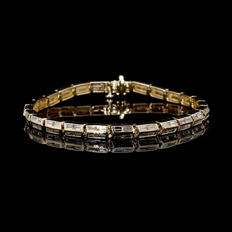 Baguette Fashion Bracelet, design GD-BRX-002