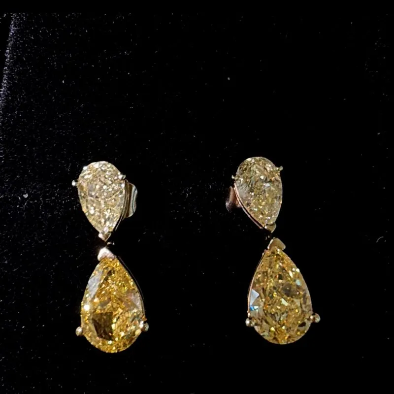 Pear Drop Earrings, design GD-DE-033