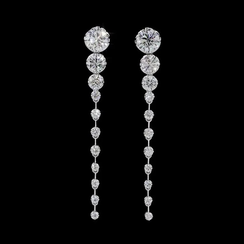 Round Drop Earrings, design GD-DE-044