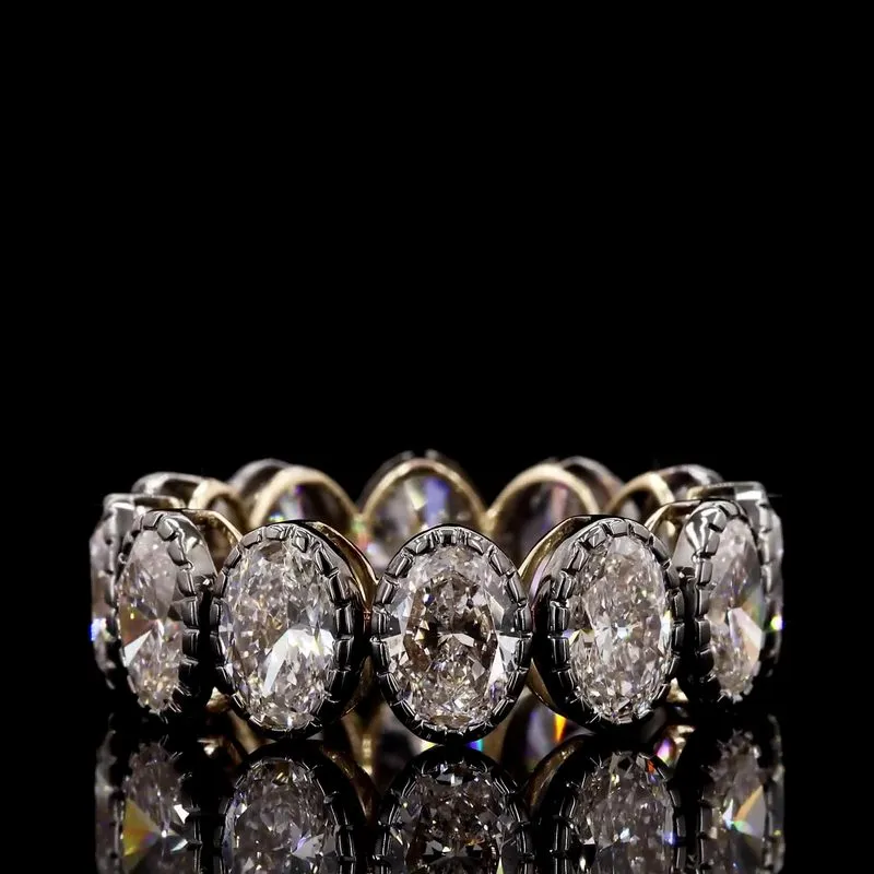 Oval Eternity Band, design GD-EB-003