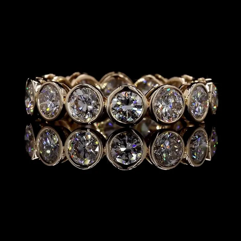 Round Eternity Band, design GD-EB-023