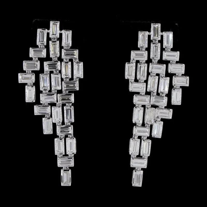 Baguette Earrings, design GD-EX-009