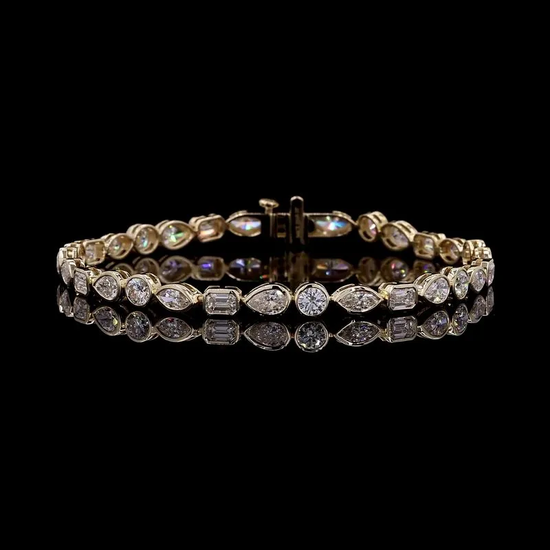Wholesale fancy mix bracelets with diamonds