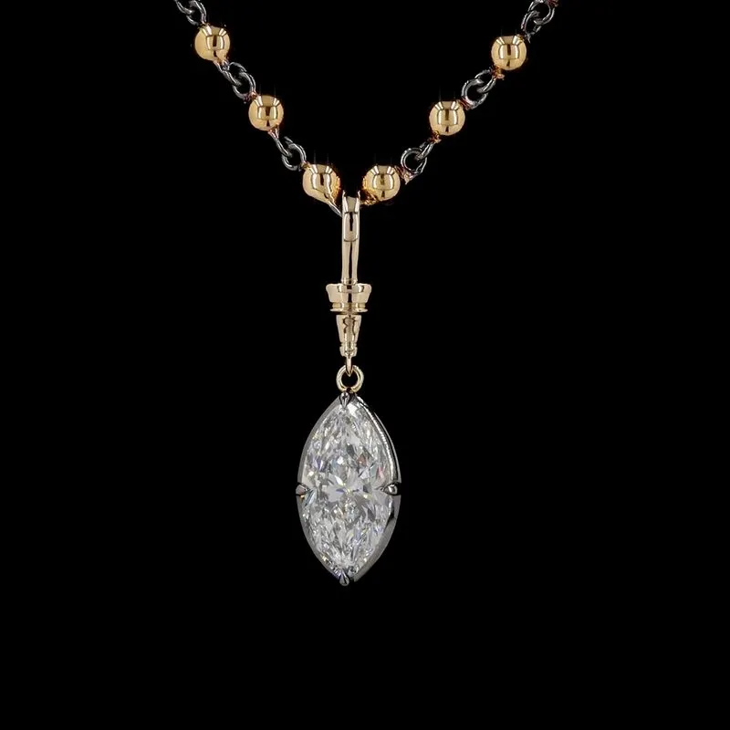 Marquise Georgian Fashion Pendant, design GD-FP-001