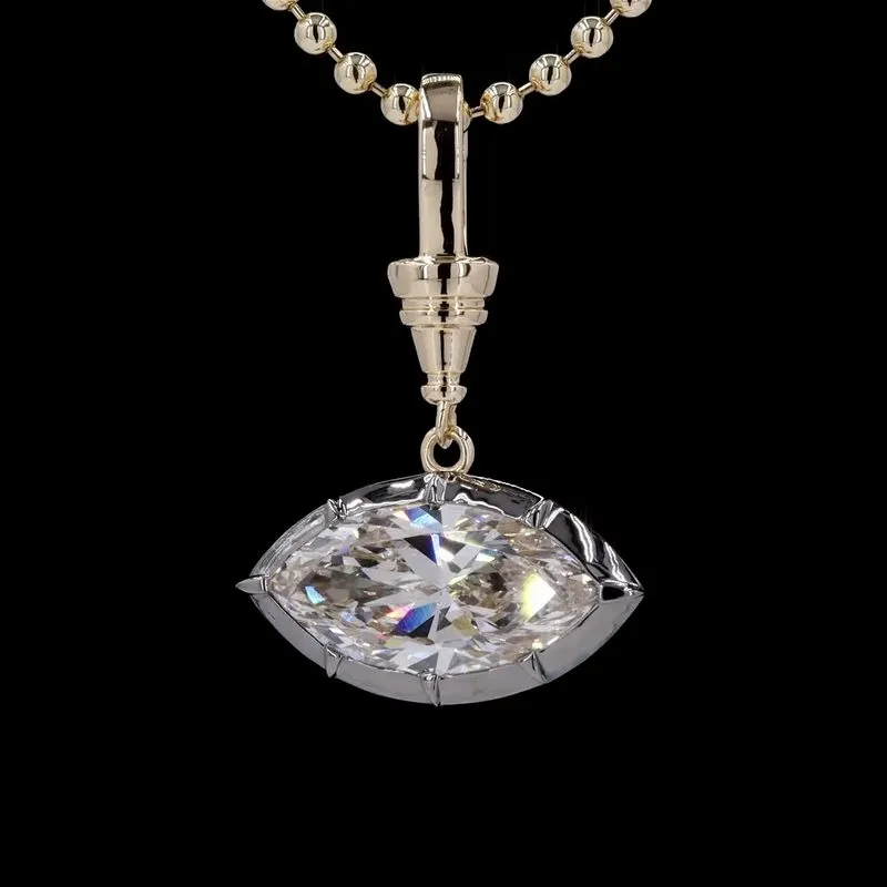 Marquise Georgian Fashion Pendant, design GD-FP-014