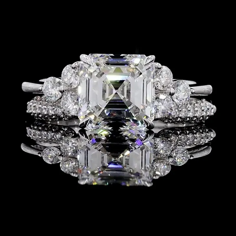 Asscher Fashion Ring, design GD-FR-035