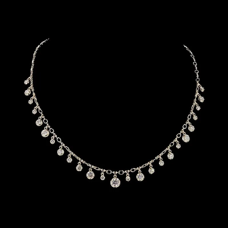 Round Drop Necklace, design GD-NX-013