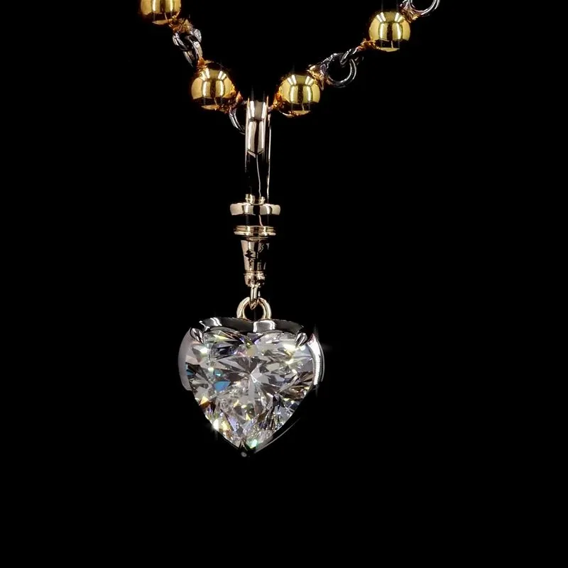 Heart Georgian Pendant, design GD-PX-003