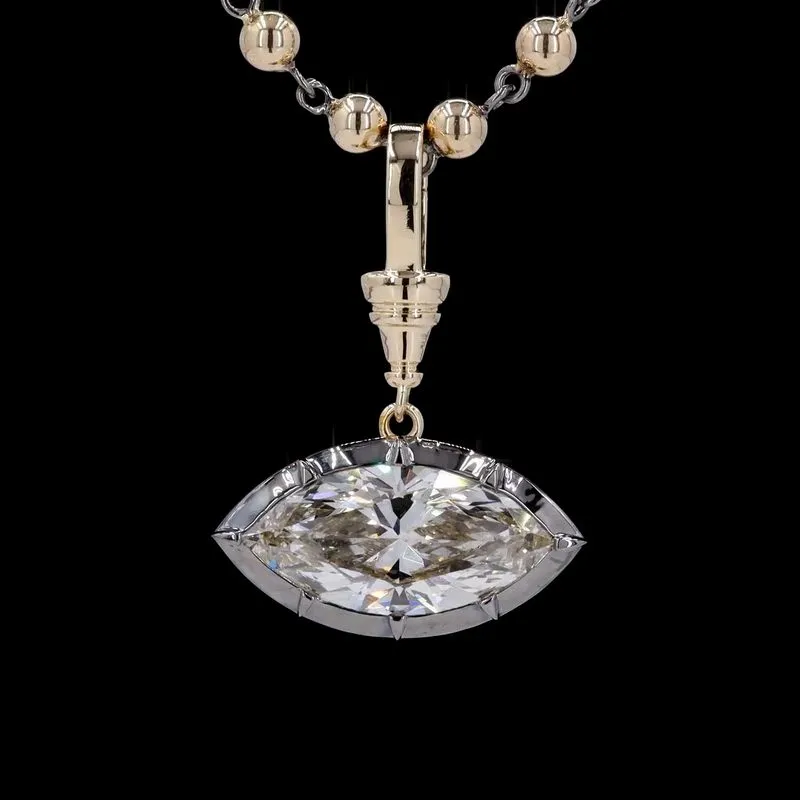 Marquise Georgian Pendant, design GD-PX-013