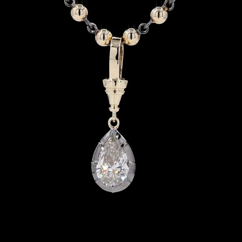 Pear Georgian Pendant, design GD-PX-015