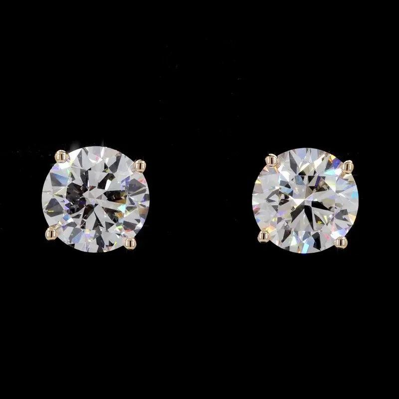Round Basket Stud Earrings, design GD-SE-012