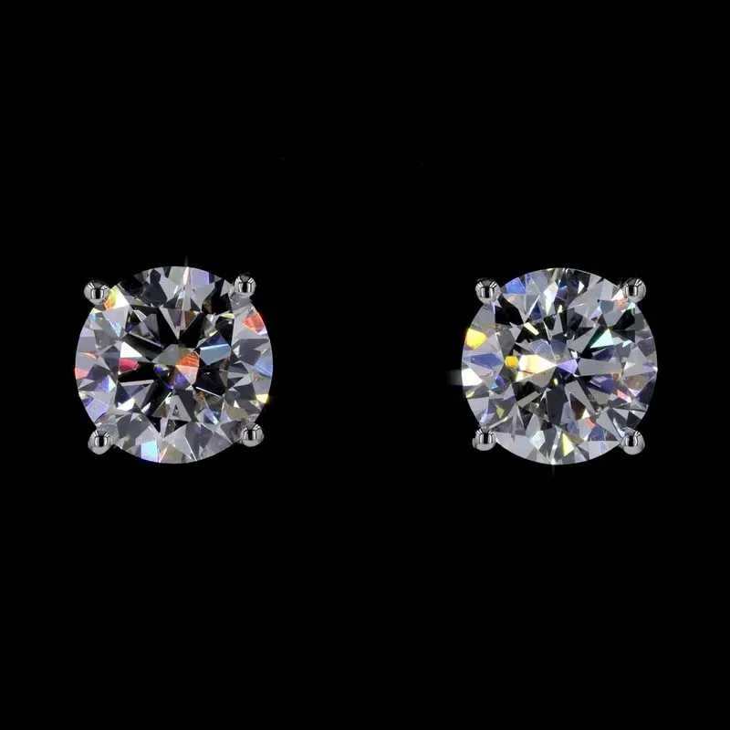 Round Stud Earrings, design GD-SE-013