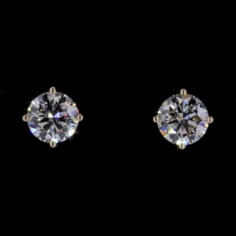 Round Stud Earrings, design GD-SE-028
