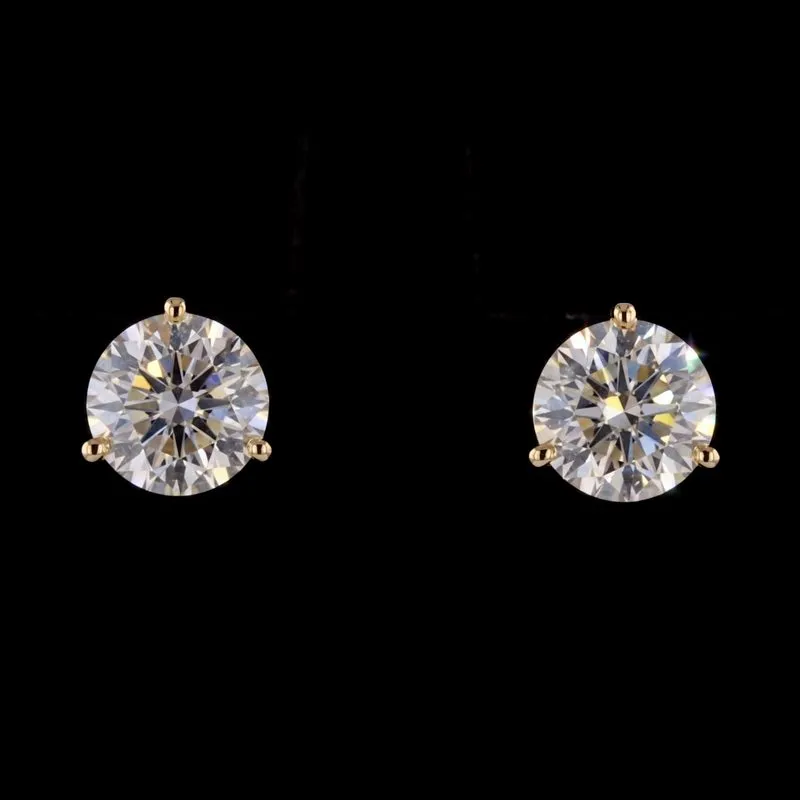 Round Stud Earrings, design GD-SE-033