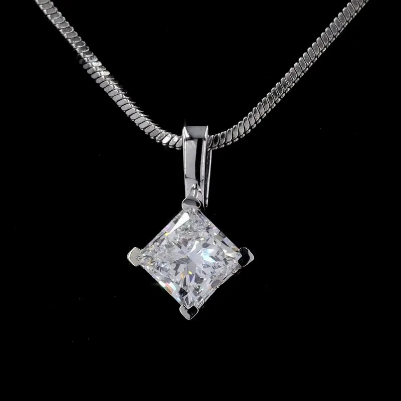 Princess Solitaire Pendant, design GD-SP-031