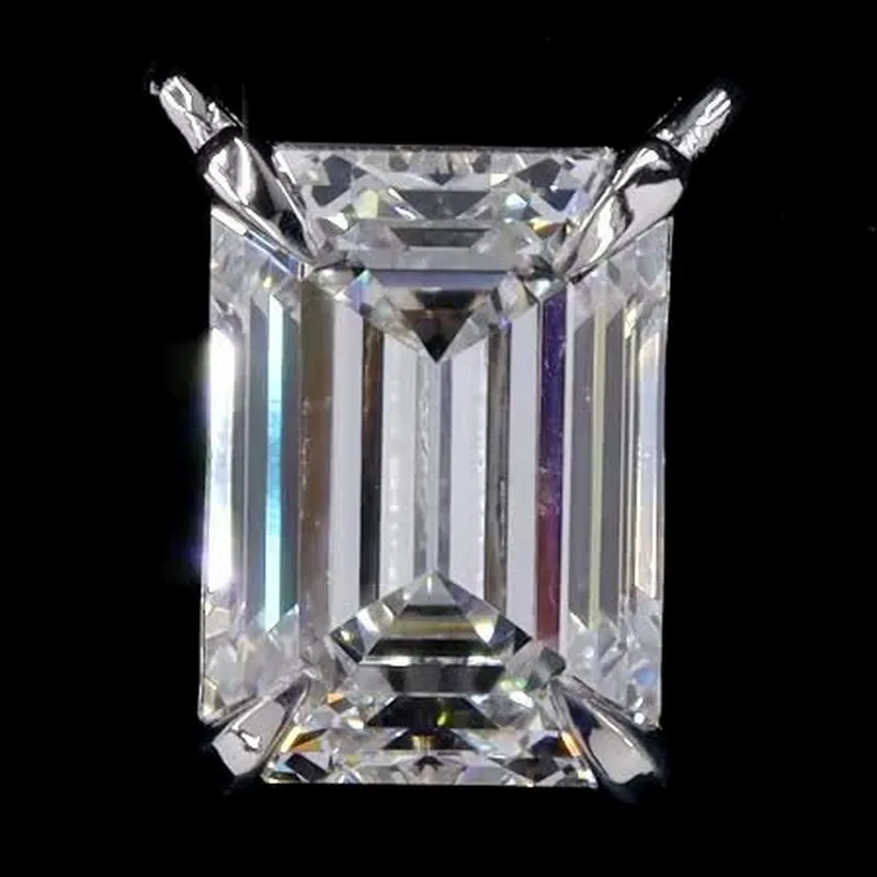 Emerald-Cut Solitaire Pendant, design GD-SP-034