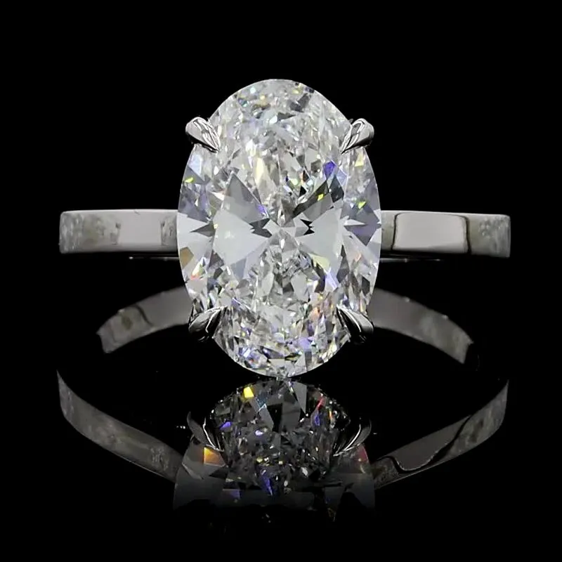 Oval Solitaire Ring, design GD-SR-002