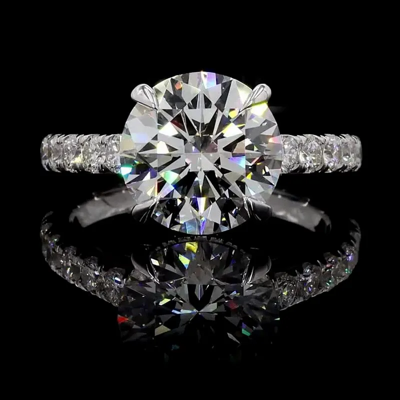 Round Solitaire Ring, design GD-SR-005
