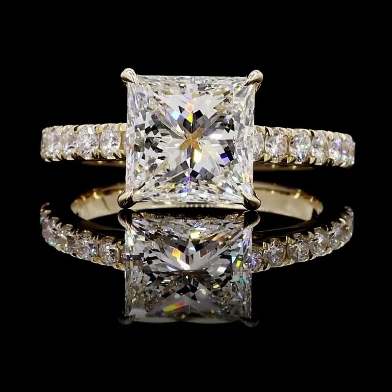 Princess Solitaire Ring, design GD-SR-007