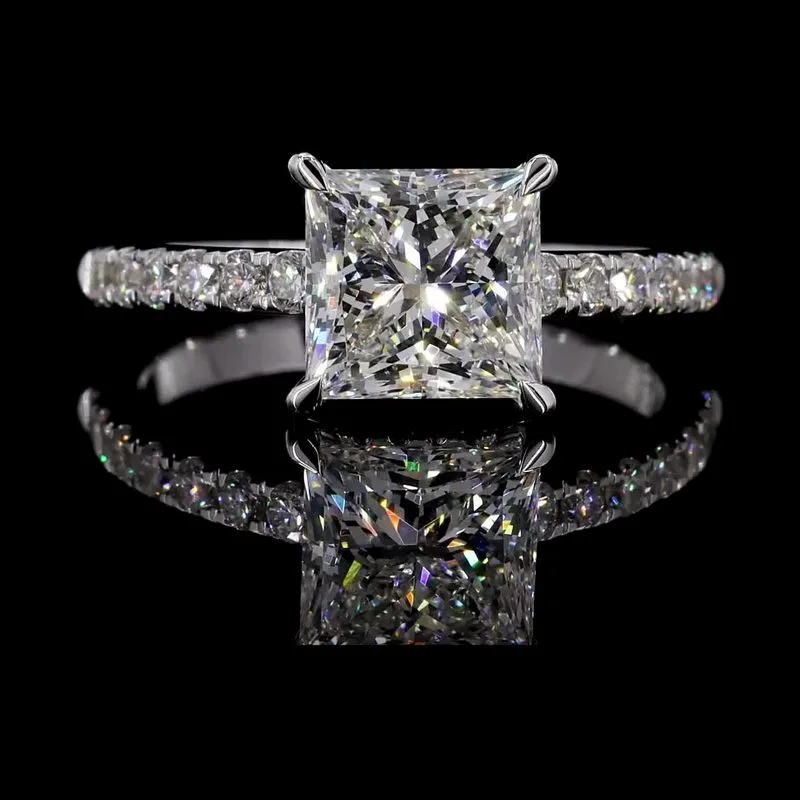 Princess Solitaire Ring, design GD-SR-009