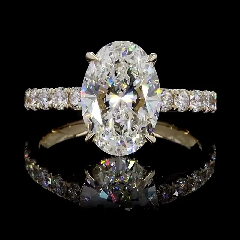 Oval Solitaire Ring, design GD-SR-013