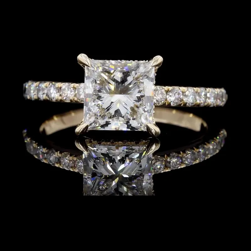 Princess Solitaire Ring, design GD-SR-016