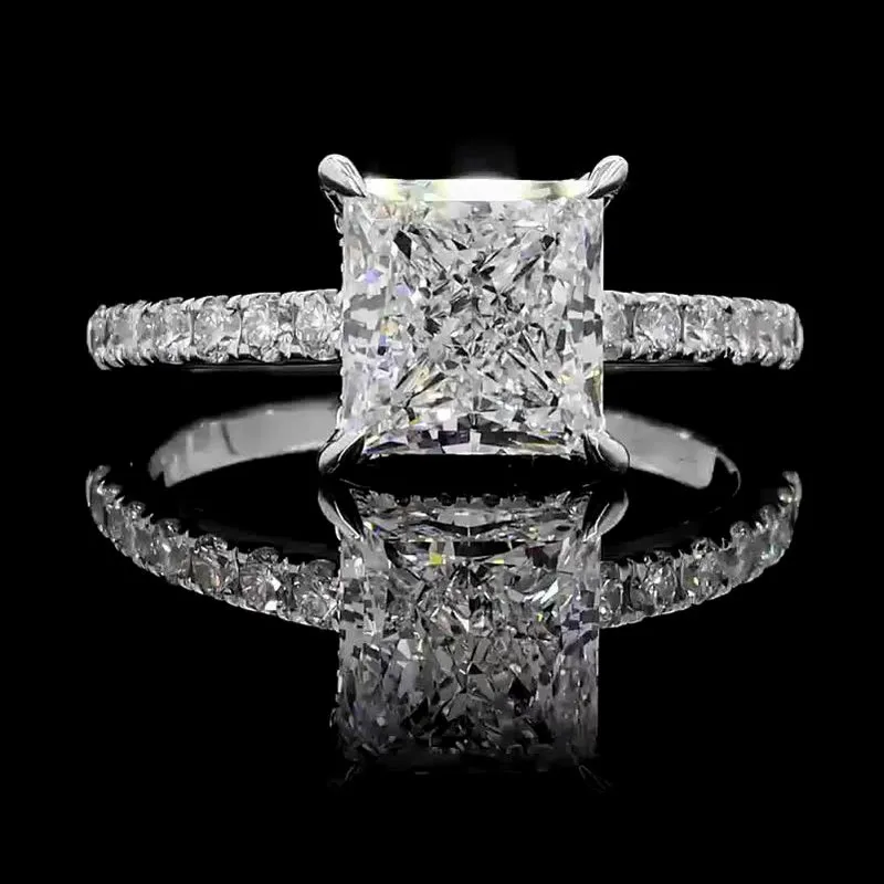 Princess Solitaire Ring, design GD-SR-019
