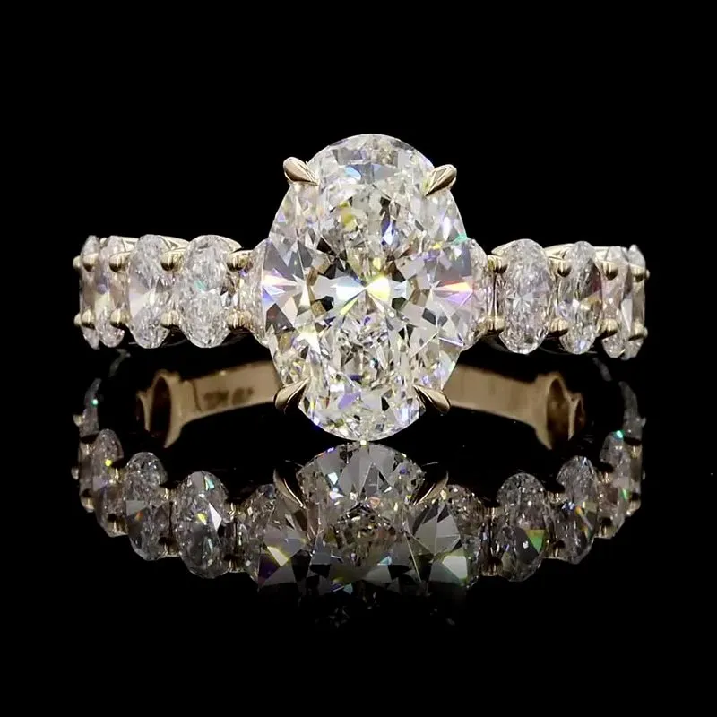 Oval Solitaire Ring, design GD-SR-026