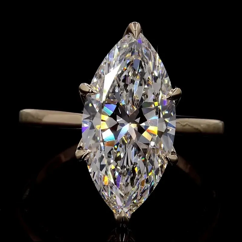 Marquise Solitaire Ring, design GD-SR-029