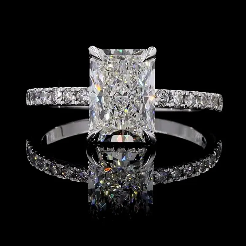 Radiant Solitaire Ring, design GD-SR-035