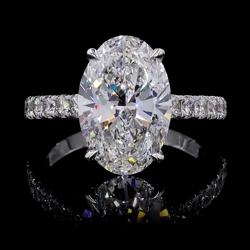 Oval Solitaire Ring, design GD-SR-042