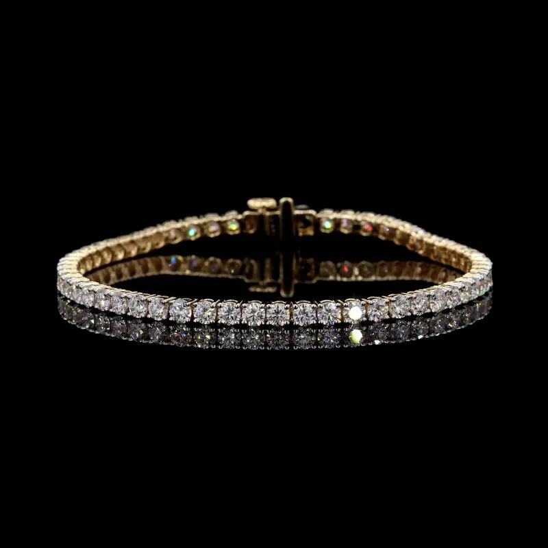 Round Tennis Bracelet, design GD-TB-014