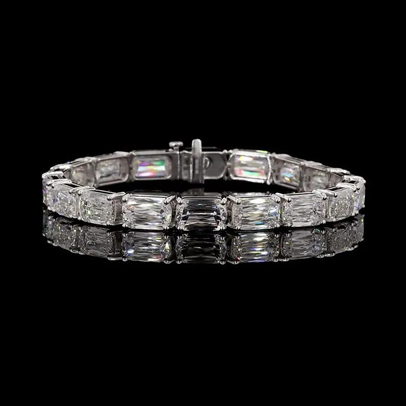 Criss Cut Tennis Bracelet, design GD-TB-018