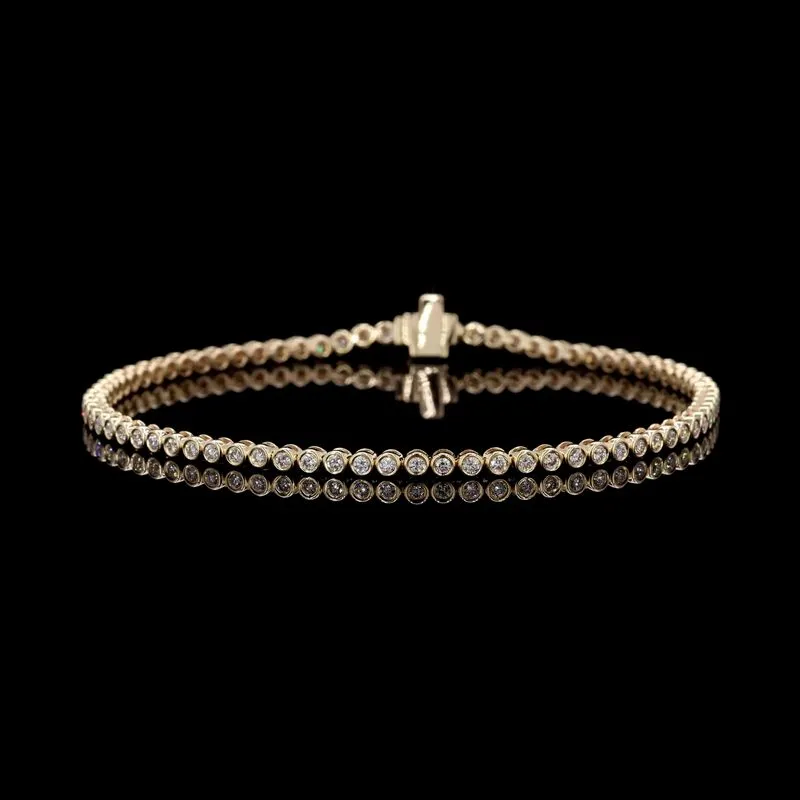 Round Tennis Bracelet, design GD-TB-032