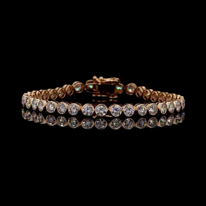 Round Tennis Bracelet, design GD-TB-040