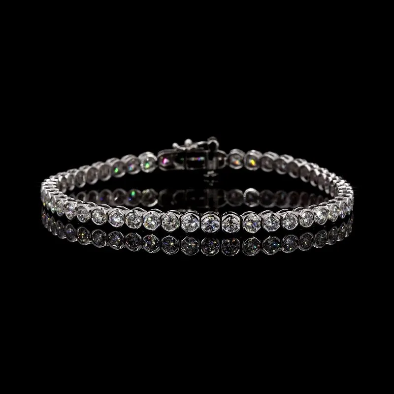 Round Tennis Bracelet, design GD-TB-053
