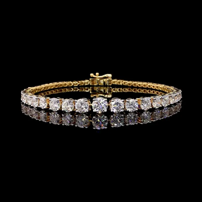 Round Tennis Bracelet, design GD-TB-054